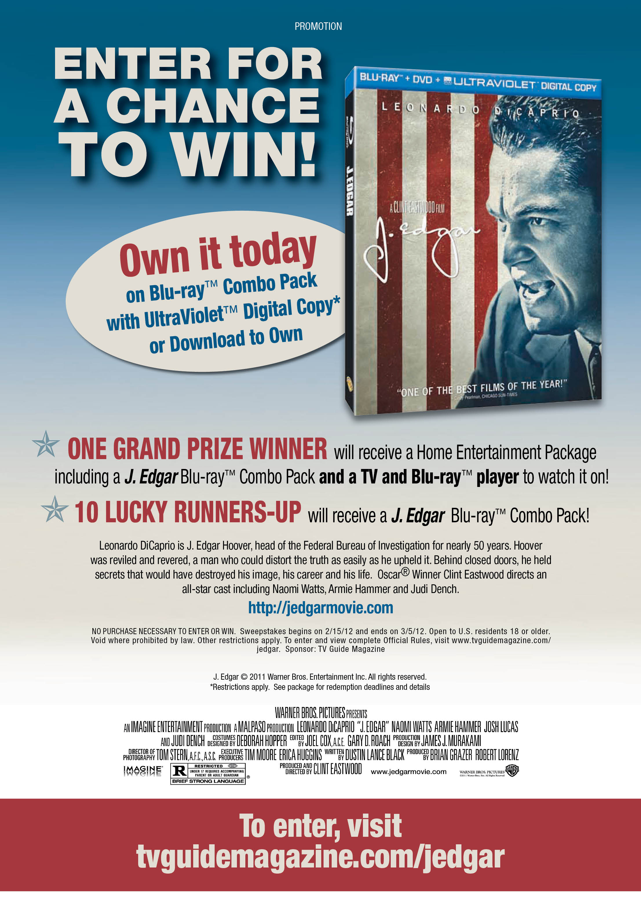 Contest Landing Page